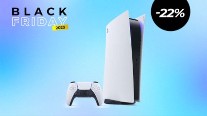Le prix de la PS5 chute à 429 € grâce au Black Friday avec une réduction de 22%
