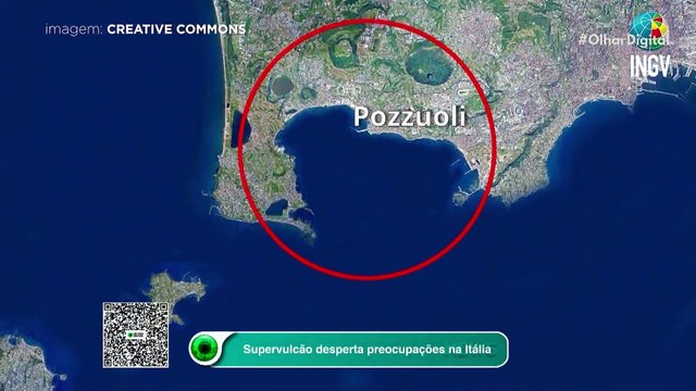 Supervulcão desperta preocupações na Itália