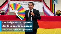 Fiscalía de Aguascalientes investiga filtración de fotografías de le magistrade Ociel Baena sin vid