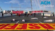 Pro-Palestine protesters blockade major bridge in San Francisco
