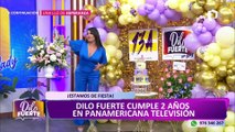 ¡Dilo Fuerte está de aniversario!: Programa conducida por Lady Guillén cumple 2 años al aire