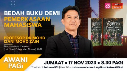 AWANI Pagi: Dedah buku demi memperkasa mahasiswa