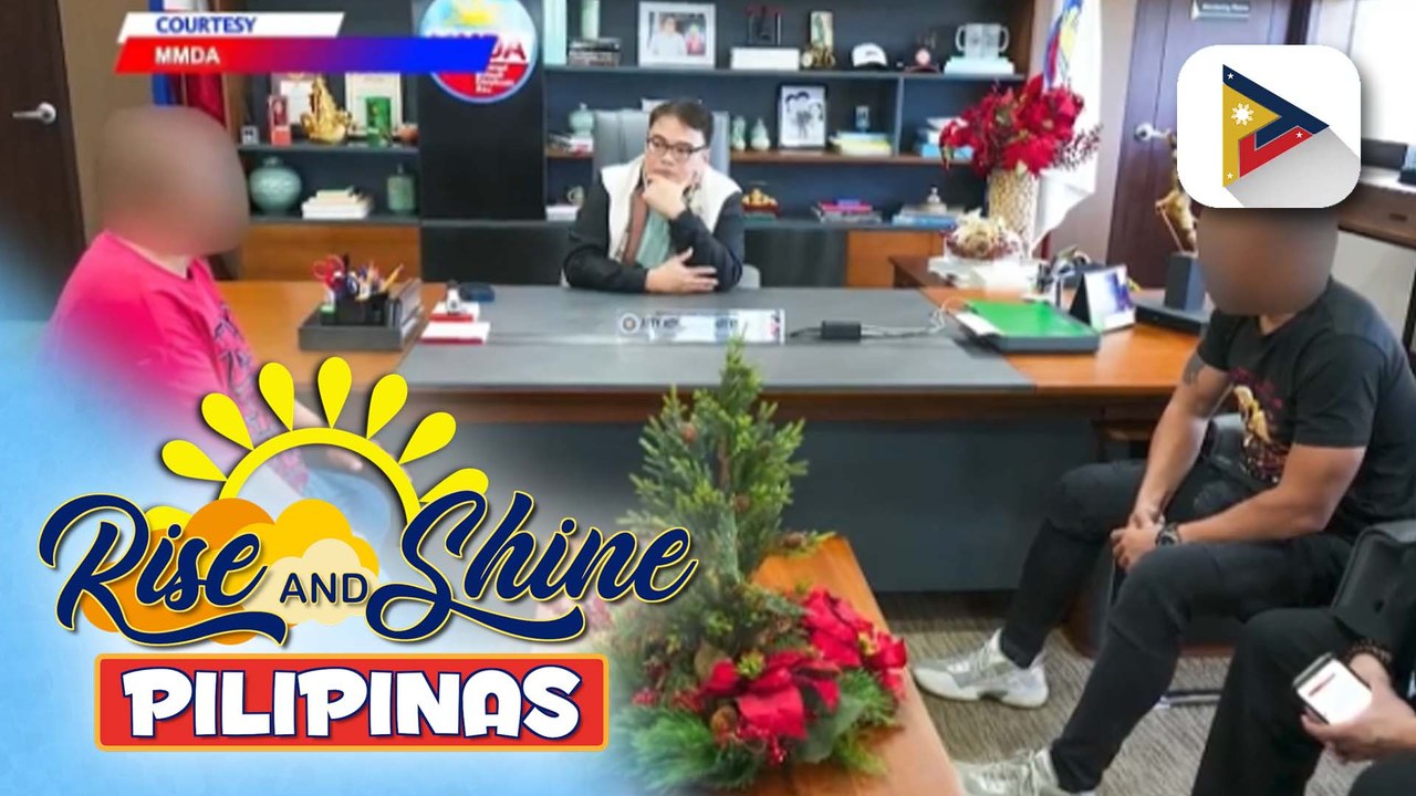 Driver na umano'y nagsabi ng pangalan ni Sen. Revilla, humarap sa MMDA