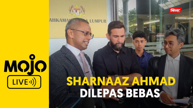 Sharnaaz Ahmad dilepas bebas kes cedera ‘pak guard’