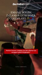 Nonton konser idola iya dan dilamar iya, sungguh paket lengkap!❤️