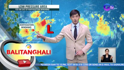 LPA na binabantayan, nasa loob na ng Philippine Area of Responsibility | BT