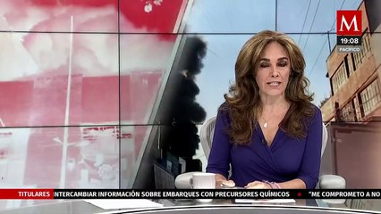 ¿Cómo sigue el incendio de la alcaldía Cuauhtémoc? Informe de Myriam Urzúa