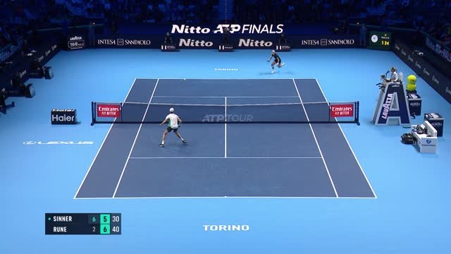 Sinner beats Rune to help Djokovic qualify for semis