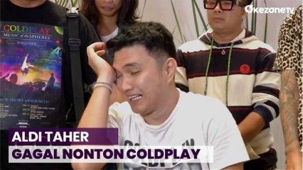 Aldi Taher Kecewa Berat Gegara Gagal Ketemu Chris Martin