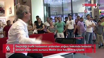 Ünlü sunucu Metin Uca hayatını kaybetti!