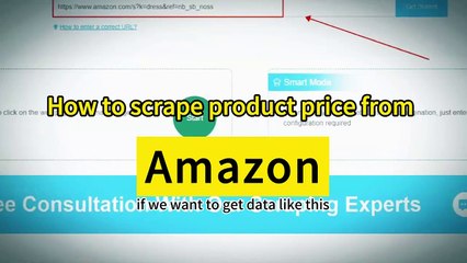 How to scrape product price from Amazon