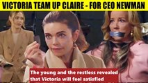 CBS Y&R Spoiler Victoria is allied with Claire - pretending to kidnap Nikki to t
