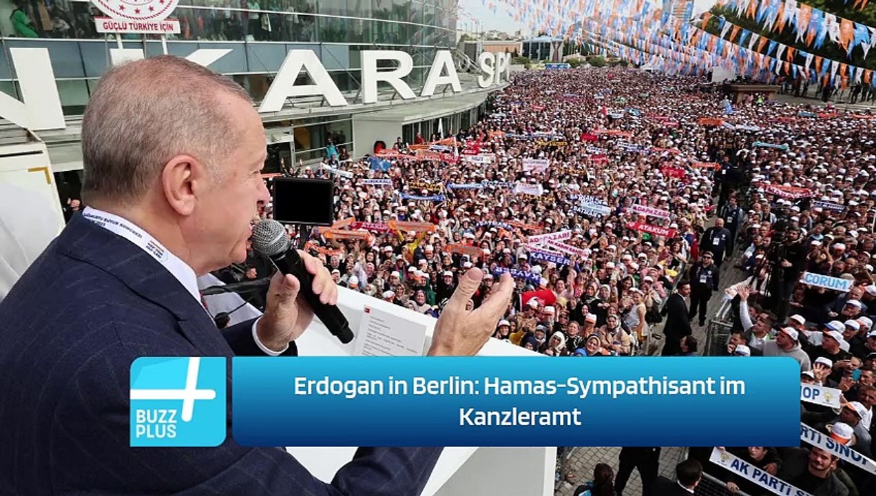 Erdogan in Berlin: Hamas-Sympathisant im Kanzleramt