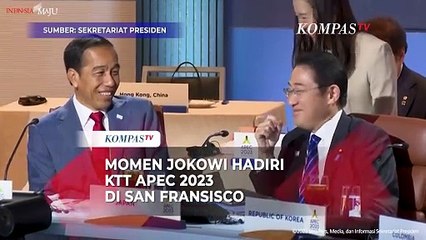 Momen Jokowi Hadiri KTT APEC, Duduk Diapit PM Jepang dan Pemimpin Hongkong