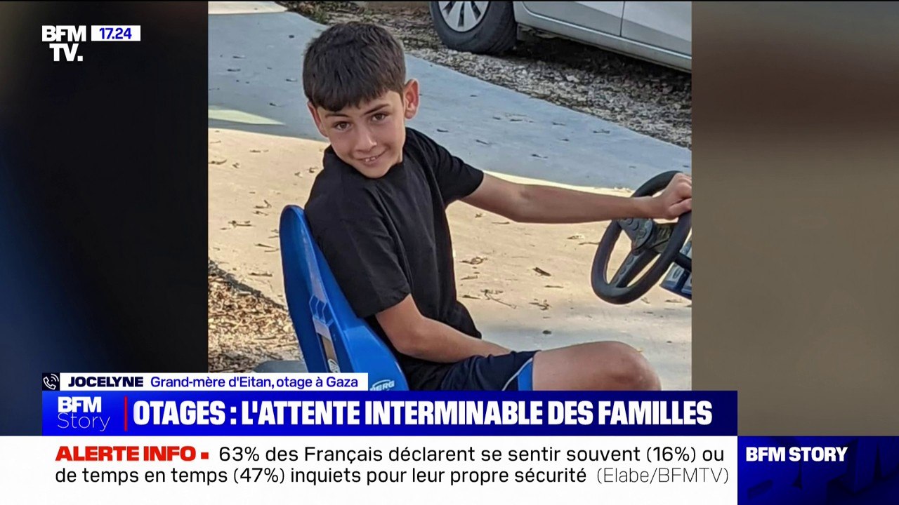 "Je me raccroche à la joie de revoir mon petit Eitan": Jocelyne, grand-mère d'un otage à Gaza âgé de 12 ans, réagit à l'accord entre Israël et le Hamas pour la libération de 50 Israéliens et binationaux