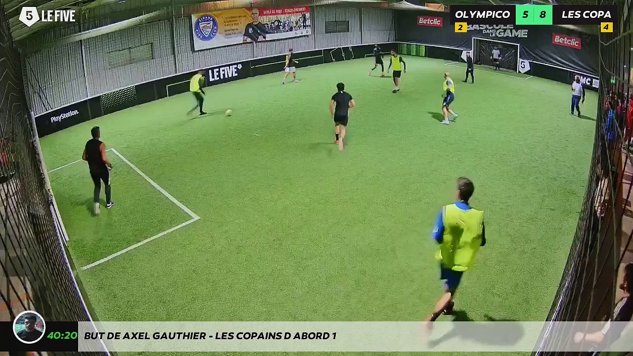 But de Axel Gauthier - LES COPAINS D'ABORD 1