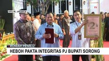 Beredar Pakta Integritas PJ Bupati Sorong dan Kepala BIN Menangkan Ganjar