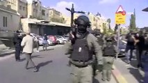 Teröristlerden Mescid-i Aksa'da Müslümanlara gaz bombası ile müdahale
