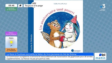 La drômoise Joëlle Stauffacher au Salon du Livre du Val de Drôme ce week-end