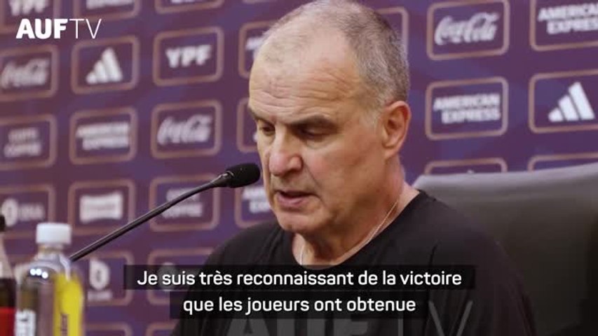 Marcelo Bielsa s'offre l'Argentine et remercie ses joueurs