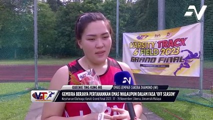 Queenie Ting Wins Gold at Varsity Grand Final 2023 🥇