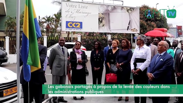 [#Reportage] #Gabon : Les gabonais partagés à propos de la levée des couleurs dans les administrations publiques