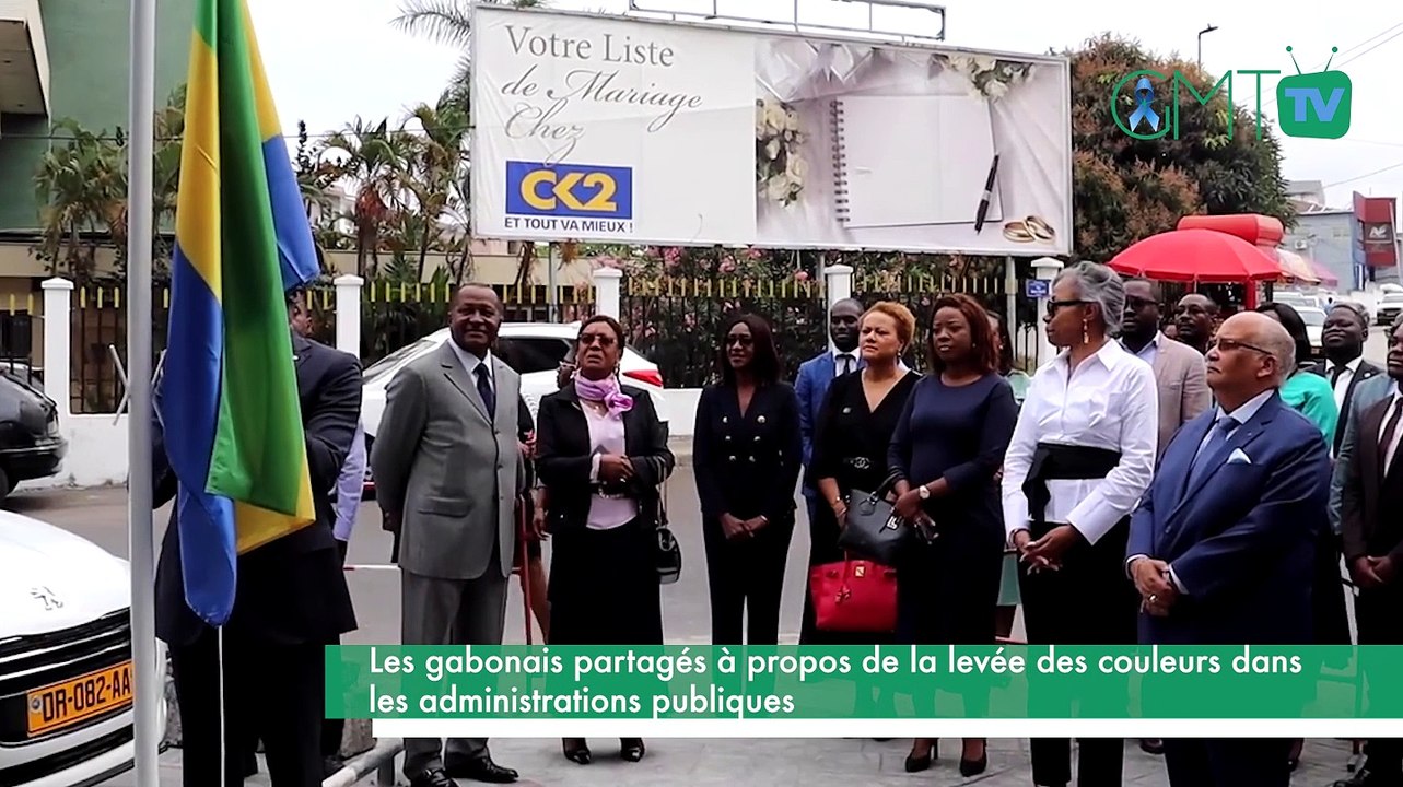 [#Reportage] #Gabon : Les gabonais partagés à propos de la levée des couleurs dans les administrations publiques