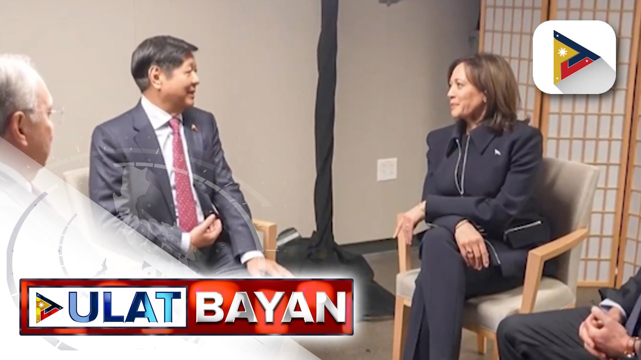 Sitwasyon sa WPS, kasama sa tinalakay sa pulong nina PBBM at U.S. VP Kamala Harris