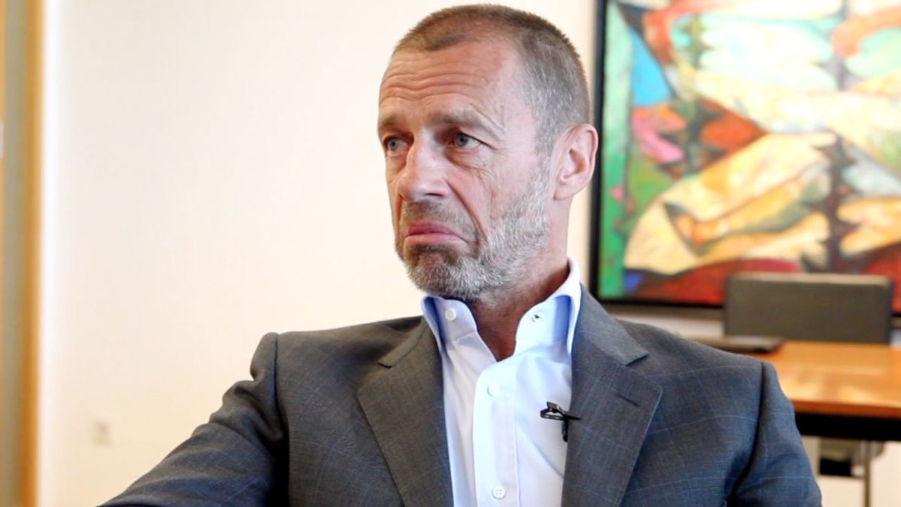 Ceferin desvela la reunión que Florentino Pérez le canceló antes de la Superliga