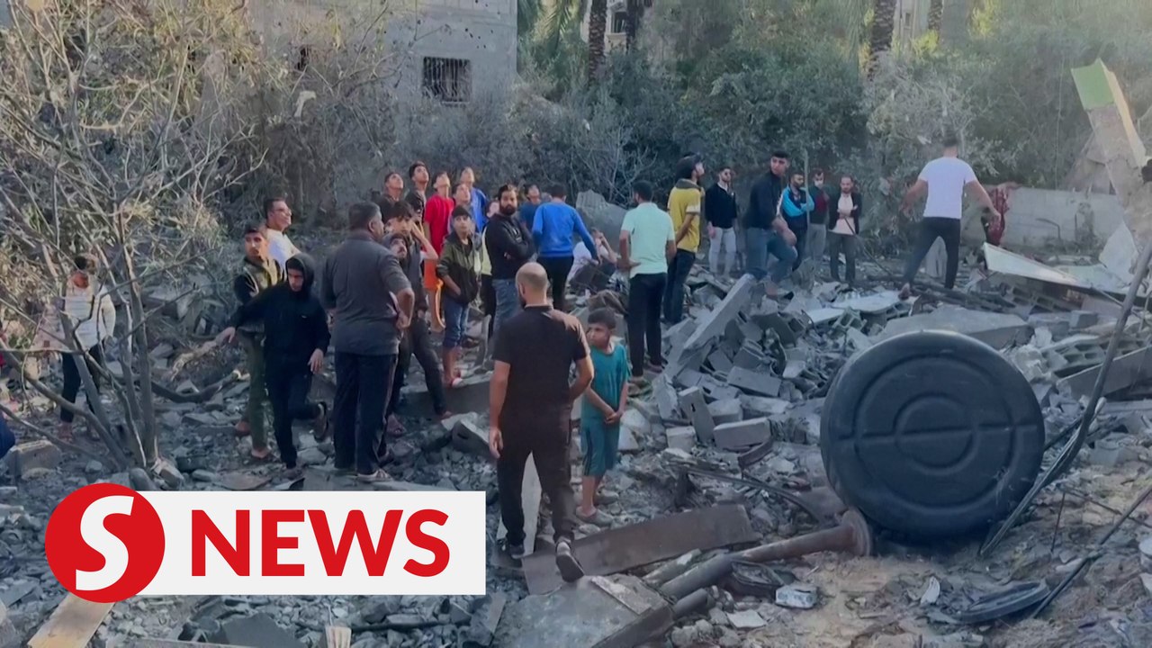 There's a genocide every second, says Palestinian whose home was hit by Israeli strike