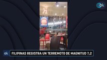 Filipinas registra un terremoto de magnitud 7,2