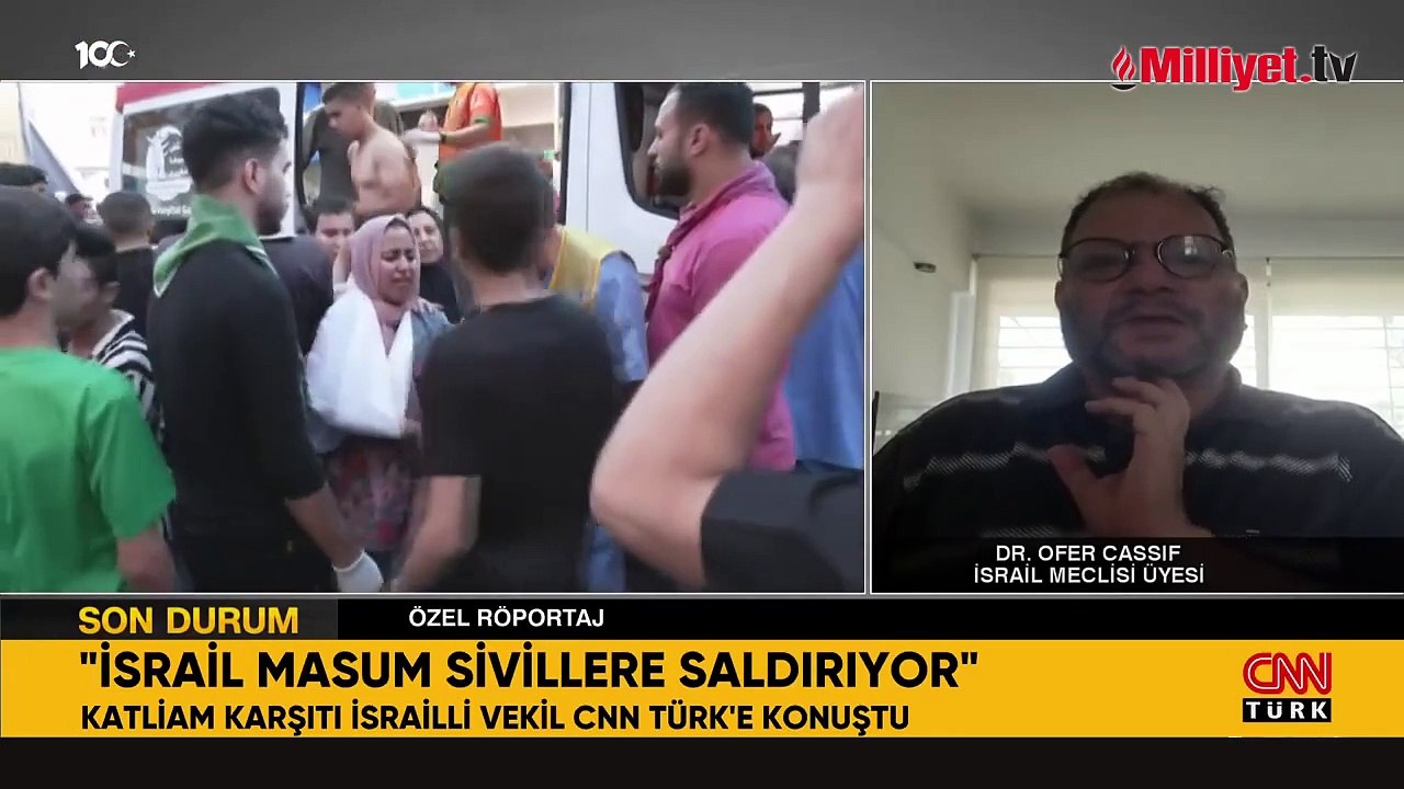 İsrail'de Gazze'yi destekleyen vekile ceza! CNN Türk'e konuştu: Filistin devleti kurulsun