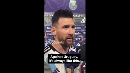“They need to learn respect” -Messi on Ugarte’s obscene gesture towards De Paul
