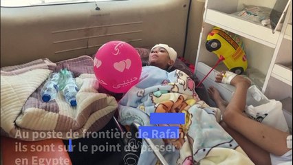 Des Palestiniens ayant une double nationalité et des blessés quittent Gaza
