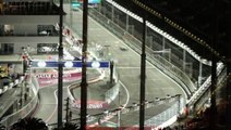 Empty grandstands at Las Vegas GP as chaotic practice session takes place at 3am