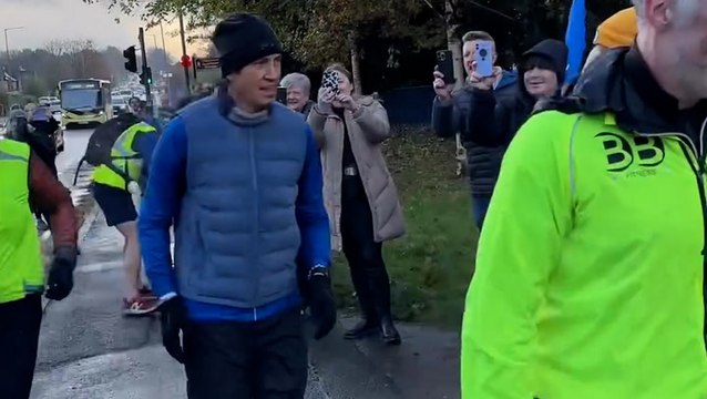 Vernon Kay receives hero’s welcome at old school as he raises more than £4m for Children in Need