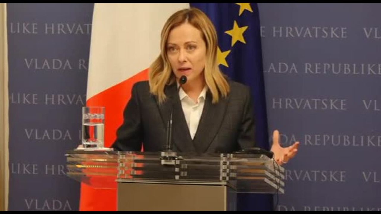 Meloni a Zagabria: Ue deve ripensarsi per sfide che ha di fronte