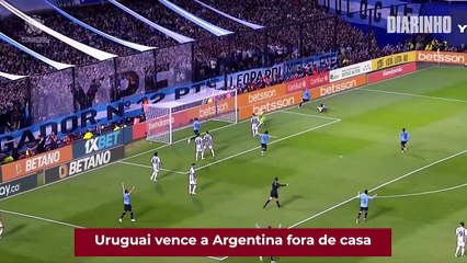 Uruguai vence a Argentina fora de casa