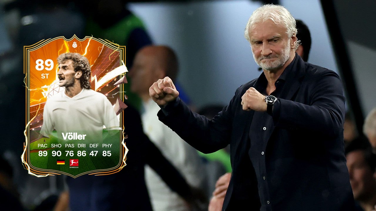 'Es gibt nur ein' Rudi Völler': Warum der Weltmeister von 1990 auch in FC 24 zum 'Hero' wurde