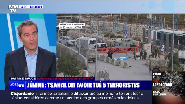 Cisjordanie: l'armée israélienne affirme avoir tué cinq terroristes dans un raid à Jénine
