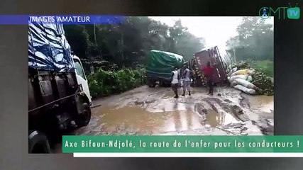 [#Reportage] #Gabon : axe Bifoun - Ndjolé, la route de l'enfer pour les conducteurs !