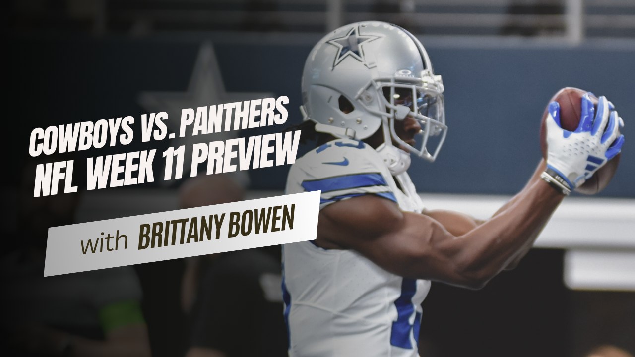 Dallas Cowboys  vs.Carolina Panthers vs Carolina Panthers NFL Week 11 Preview