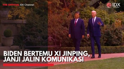 Biden Bertemu Xi Jinping, Janji Jalin Komunikasi