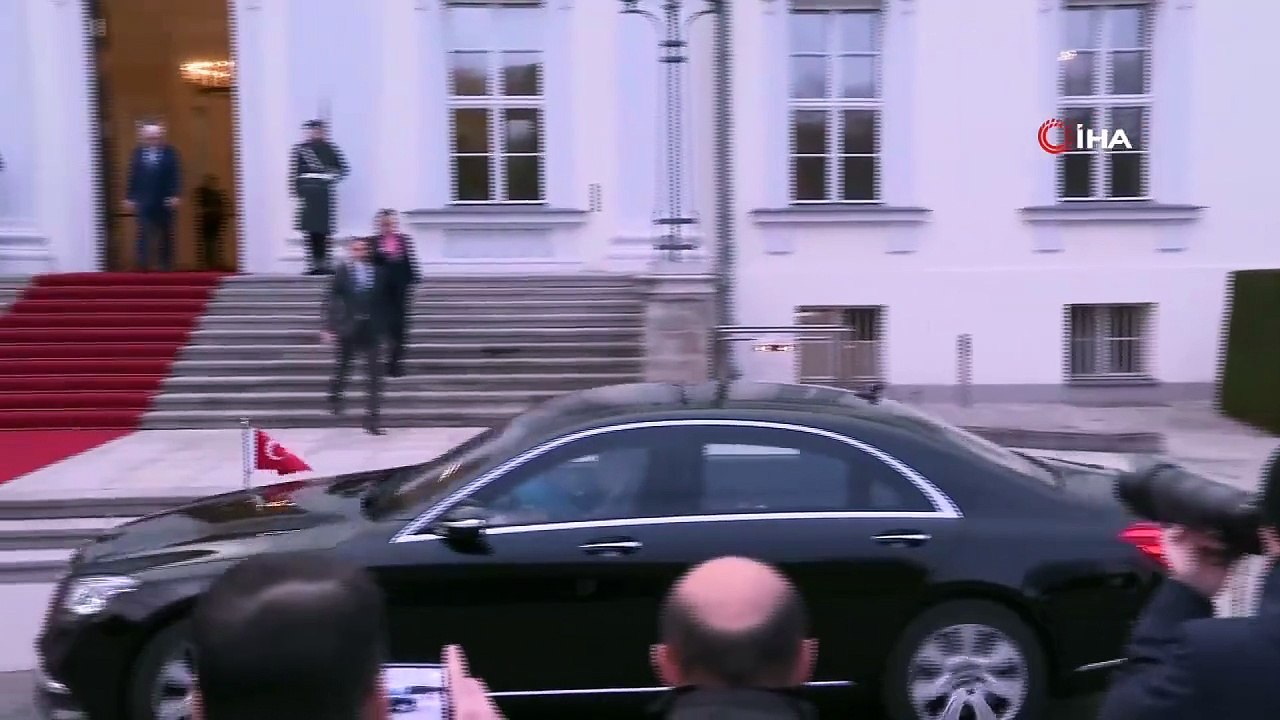 Cumhurbaşkanı Erdoğan, Almanya Cumhurbaşkanı Steinmeier'le görüşmesi başladı