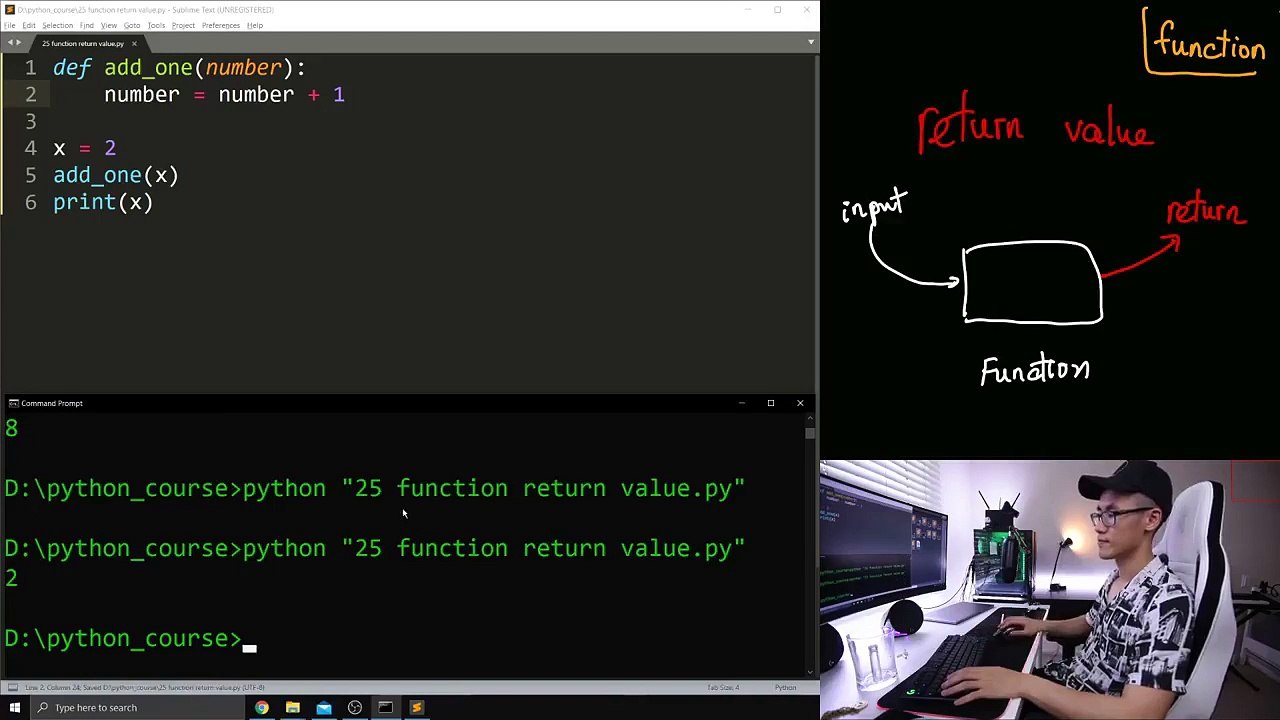 25. Return value in ....mp4 - YouTube