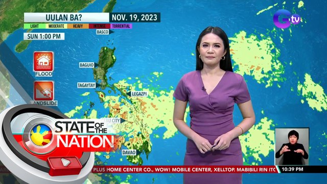 Maulang weekend, asahan sa malaking bahagi ng bansa | SONA