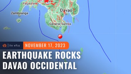 Magnitude 6.8 earthquake rocks Davao Occidental