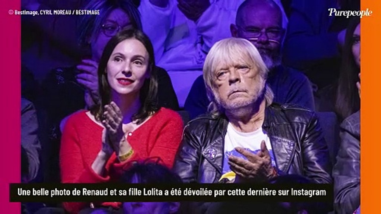 PHOTO Renaud, sa fille Lolita Séchan annonce une grande nouvelle avec lui : "Je l'ai engagé... "