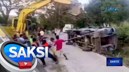15 sugatan sa jeepney na nadisgrasya sa bangin sa Manabo, Abra | Saksi