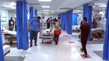 Gaza, le difficili condizioni per i ricoverati nell'ospedale al Shifa